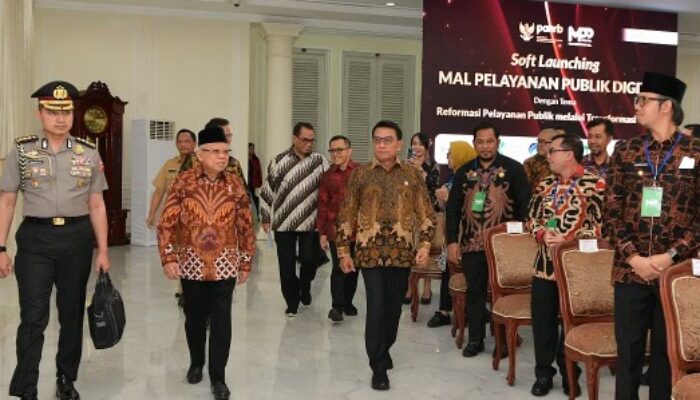 Mal Pelayanan Publik (MPP) Digital Dilaunching Wapres K.H. Ma’ruf Amin