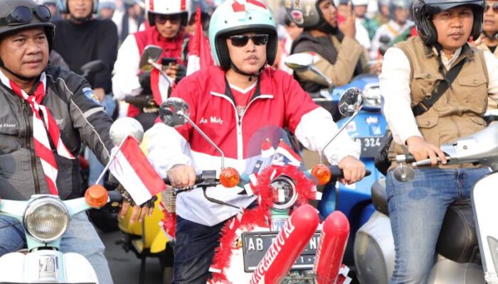 Konvoi Nyoride, 2 Ribu Pemotor Konvoi Keliling Kota Tangerang