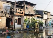 Diduga kebakaran di Jalan Peternakan disebabkan korsleting listrik