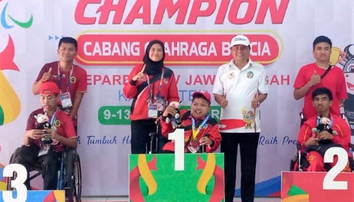 Emas Cabor Boccia Peparprov IV Jadi Milik Atlet Banyumas