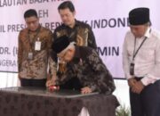 Pj Gubernur Banten Al Muktabar Dampingi Wapres Resmikan Pabrik Baja