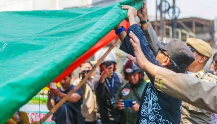 Bima Arya Patroli Penertiban Spanduk Caleg Dan Bendera Partai Bersama Tim Tangkas