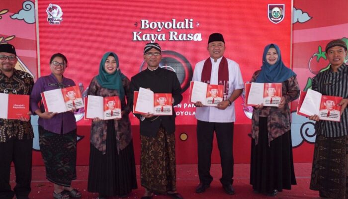 Bupati M Said Hidayat Luncurkan Buku Resep “Boyolali Kaya Rasa” untuk masyarakat