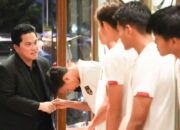 Erick Thohir Motivasi Dan Beri Pesan Pemain Timnas U-17