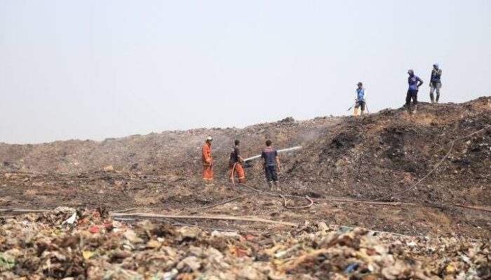 Hari ke-10, TPA Rawa Kucing 90 Persen Telah Aman Terkendali