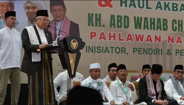 Haul Ke-52 KH Abdul Wahab Chasbullah, Wapres: Mbah Wahab pencetus solusi kebangsaan