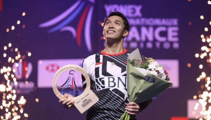 Jonatan Christie Rebut Gelar Tunggal Putra French Open 2023