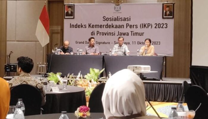 Naik Signifikan Indeks Kemerdekaan Pers Di Jatim