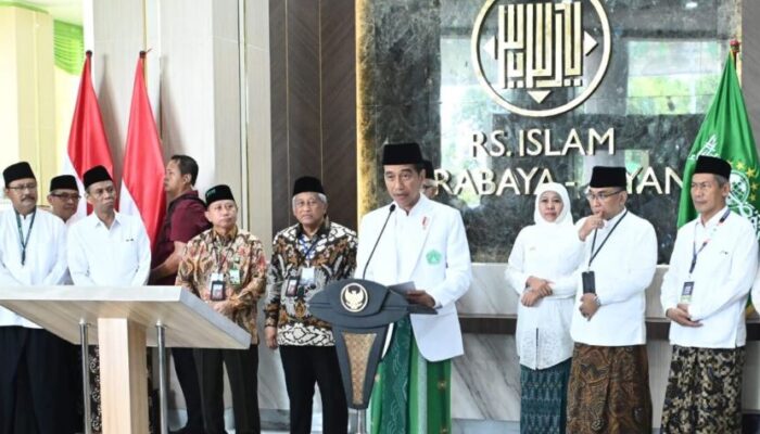 Peringati satu abad Nahdlatul Ulama, Presiden Jokowi Resmikan Tower RS Islam Surabaya