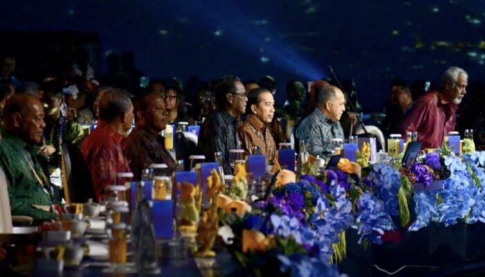 Presiden Jokowi Gelar Jamuan Santap Malam KTT AIS Forum 2023