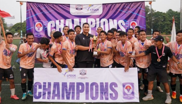 UPI Bandung Sabet Piala Menpora Tingkat Mahasiswa U-23 Tahun 2023