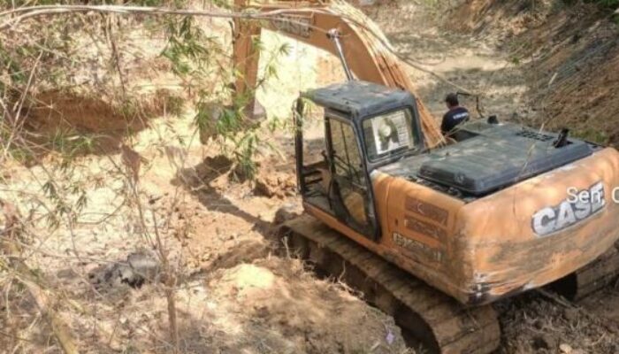 Antisipasi Banjir, Daerah Aliran Sungai Bendungan Lodan Dinormalisasi