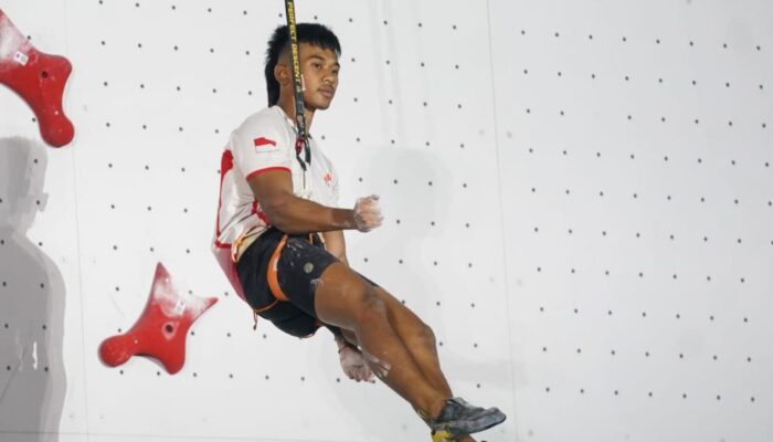 Juara Panjat Tebing IFSC Asian Qualifier 2023, Rahmad Raih Tiket Olimpiade 2024 Paris