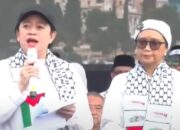 Ketua DPR RI Puan Maharani Desak Israel Hentikan Agresi Militer Di Aksi Bela Palestina