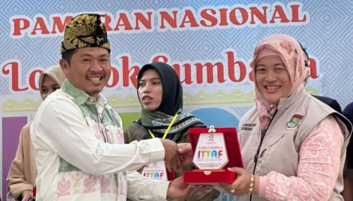 Pameran ITTAF 2023 di Mataram, Stand Diskum Kabupaten Tangerang Juara 2