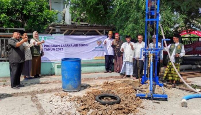 5 Kecamatan Dapat Program Pengadaan Air Bersih Dari Baznas Kabupaten Tangerang