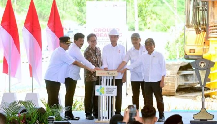 Berkonsep Gedung Hijau, Presiden Jokowi Groundbreaking RSUP Pertama di IKN