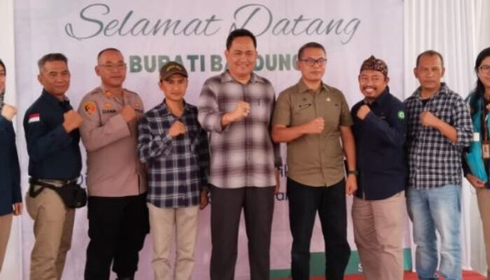 Bupati Bandung Dadang Supriatna Luncurkan Bedas Caang Baranang