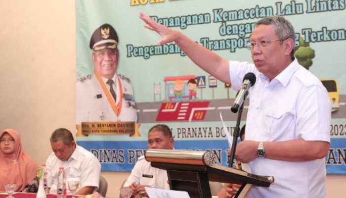 Di Forum LLAJ Tangsel, Walikota Benyamin Minta Antisipasi Mobilitas Masyarakat di Nataru