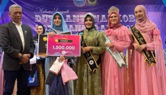 Farah Sajidah Pemenang Malam Anugerah Duta Anti Narkoba Kota Tangerang 2023