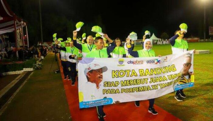 Finish 4 Besar Porpemda XV, 18 Medali di Raih Kota Bandung