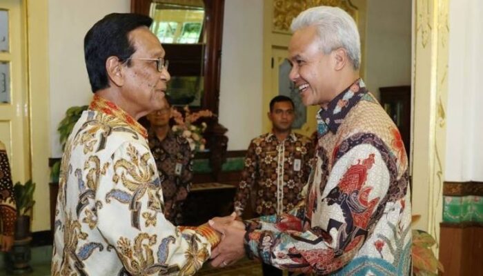 Ganjar Pranowo Temui Sri Sultan HB X, Bahas Persoalan Bangsa