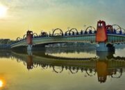 Jembatan Berendeng Sungai Cisadane Jadi Landmark Ikonik di Kota Tangerang