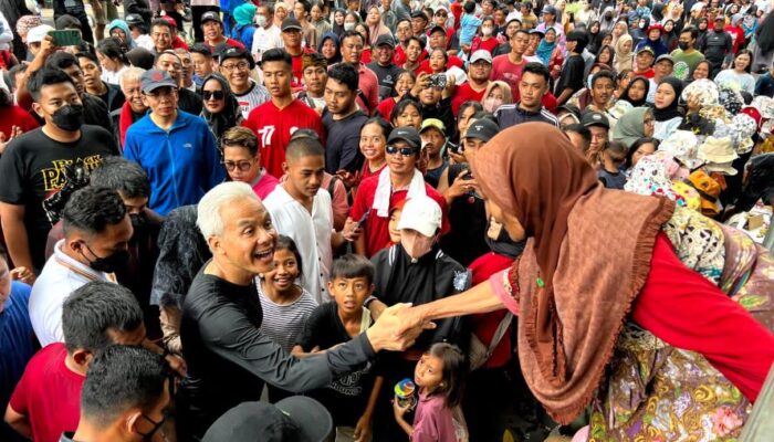 Kemeriahan Sambut Ganjar, Warga Lombok: Titip Salam Buat Mas Alam!