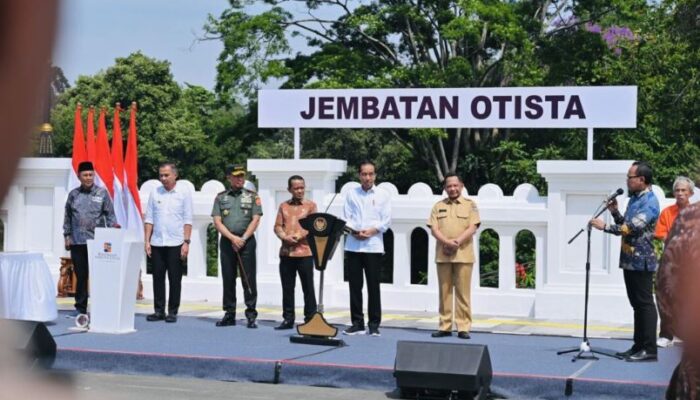 Kurangi Macet, Presiden Jokowi Resmikan Jembatan Otto Iskandar Dinata Bogor