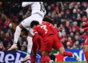 Laga Liverpool vs LASK Linz, Anfield Berpesta