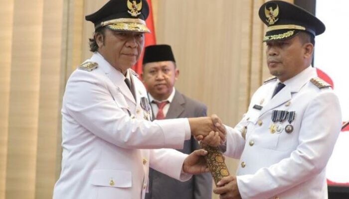 PJ Gubernur Banten Al Muktabar Resmi Lantik Mantan Pj Bupati Aceh Jaya Dr Nurdin Jadi Pj Walikota Tangerang