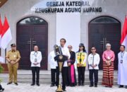 Resmikan Gereja Katedral Kupang, Jokowi: Manfaatkan Juga Bagi Kegiatan Sosial Kemasyarakatan