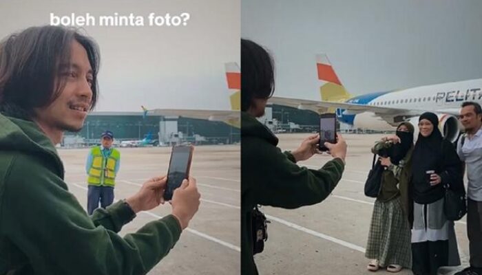 Tak Kenal! Ibu-ibu Bukanya Foto Bareng Justru Minta Difotoin Fiersa Besari