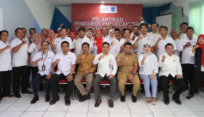 55 Pengurus PMI Kecamatan Kota Tangsel Resmi Dilantik