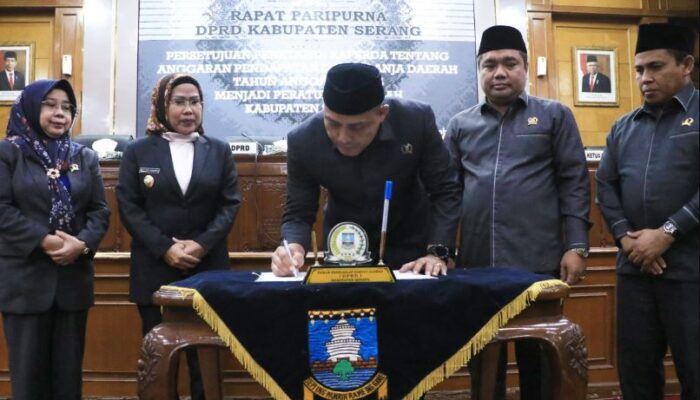 Daftar 8 Perda Selama 2023 Dilahirkan Pemkab Dan DPRD Serang