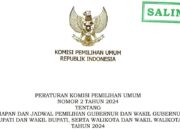 Ini Jadwal dan Tahapan Pilkada 2024, KPU RI Resmi Terbitkan PKPU