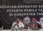 Kesbangpol Kabupaten Tangerang Dorong Parpol  Tingkatkan Kapasitas Dan Manajemen Saksi Pemilu 2024