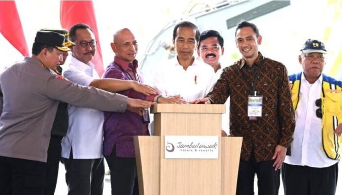 Presiden Jokowi Groundbreaking Jambuluwuk Nusantara Hotel Di IKN Senilai 300 miliar