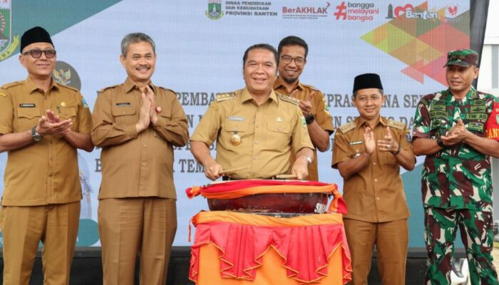 Sejumlah RKB dan Sarpras Pendidikan Diresmikan Pj Gubernur Al Muktabar