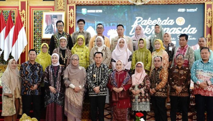 Selaraskan Program Kerja Provinsi dan Kabupaten/Kota, Pj Gubernur Sumsel Agus Fatoni Buka Rakerda Dekranasda Sumsel 2024