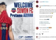 Pratama Arhan Resmi Bergabung dengan Suwon FC