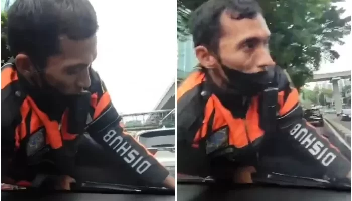 Usai Viral Petugas Dishub Nemplok di Kap Mobil, Berakhir Damai