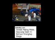 Video: Hendak Maling Motor, Sepasang Sejoli Ini Berhasil Ditangkap Warga