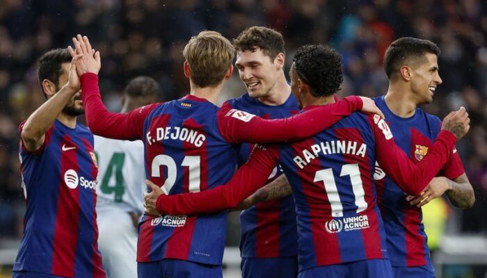 Barcelona Raih Kemenangan Telak Atas Getafe 4-0