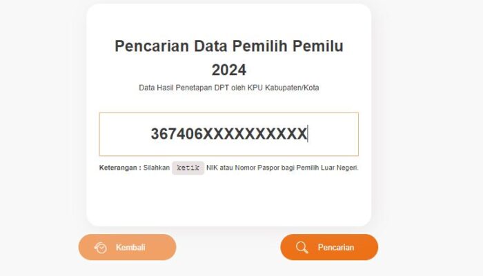 Cara Mudah Cek pemilih melalui Cek DPT Online dan Pindah TPS Pemilu 2024