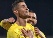 Cetak Gol Pertama di Usia 39 Tahun, Ronaldo Pamerkan Selebrasi Baru