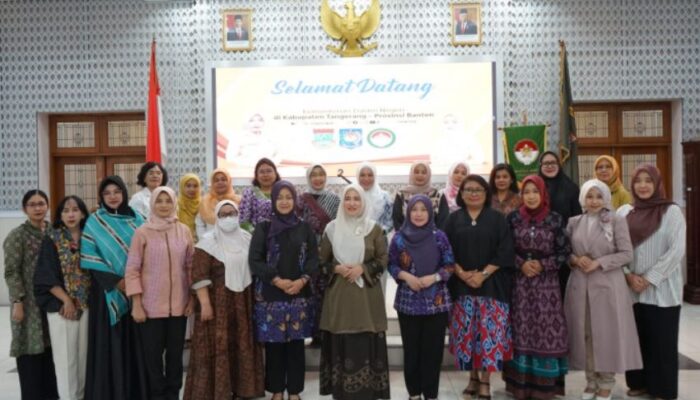 Kunjungan Silaturahmi Dharma Wanita Persatuan Kabupaten Tangerang dengan DWP Kemendagri RI