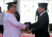 Lantik Pj Walikota Gunungsitoli Sowa’a Laoli, Pj Gubernur Sumut Hassanudin: Pertahankan Peningkatan IPM