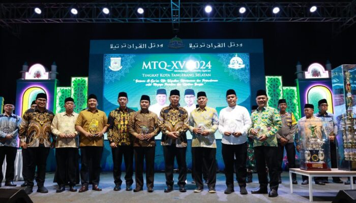 MTQ ke-15 Kota Tangerang Selatan Ditutup Benyamin, Kecamatan Pamulang Juara Umum