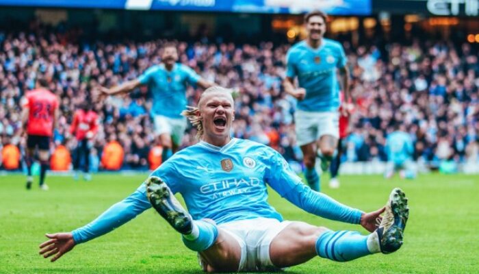 Manchester City Bungkam Everton di Stadion Etihad